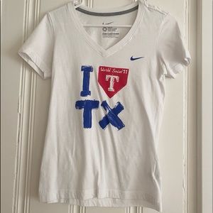 texas rangers world series t-shirt (2011)